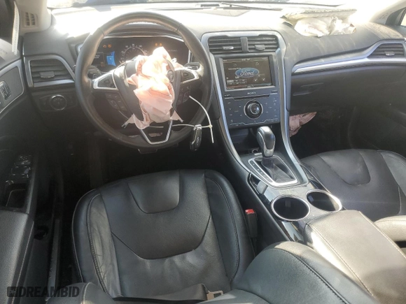 2014 Ford Fusion Titanium with VIN 3FA6P0K93ER146312, listed as a Copart auction lot 43952125 with 130,509 mi miles and Salvage Title. Bid and sale history available at carsss.com. Image 8.