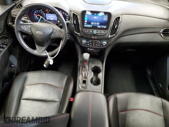 2022 Chevrolet Equinox RS with VIN 2GNAXWEV9N6145728, listed as a Copart auction lot 60309995 with 22,673 mi miles and Salvage title. Bid and sale history available at DreamBid. Image 8.