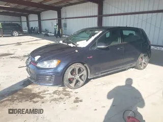 2016 Volkswagen Golf GTI SE with VIN 3VW5T7AU6GM036738, listed as a IAAI auction lot 41404994 with 176,048 mi miles. Bid and sale history available at carsss.com. Image 2.
