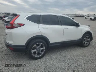2019 Honda CR-V EX with VIN 2HKRW2H54KH674109, listed as a Copart auction lot 50456785 with 82,770 mi miles and Salvage Title. Bid and sale history available at DreamBid. Image 3.