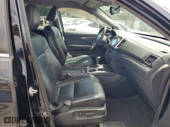 2017 Honda Pilot EX-L with VIN 5FNYF5H50HB000771, listed as a Copart auction lot 52611255 with 84,922 mi miles and Salvage Title. Bid and sale history available at carsss.com. Image 7.