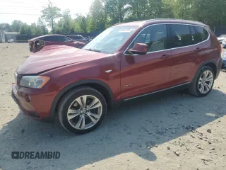 2014 BMW X3 xDrive35i z VIN 5UXWX7C52E0E76250, wystawiony jako Copart lot #54947035 z przebiegiem 205 596 mil mil oraz Szkoda całkowita • Salvage title. Historia ofert i sprzedaży dostępna na DreamBid. Obrazek 1.