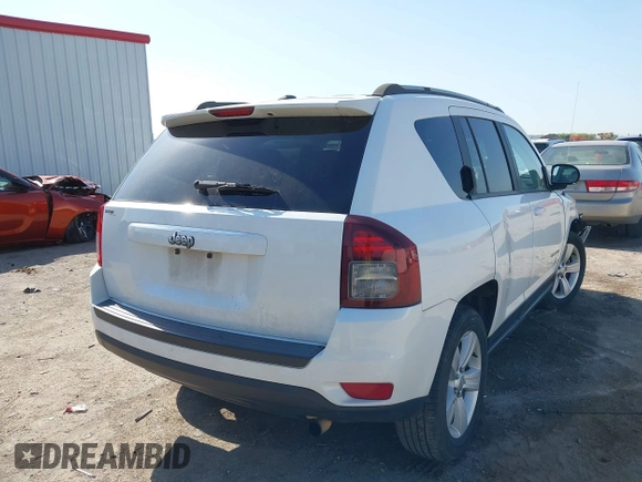 2017 Jeep Compass Sport with VIN 1C4NJCBA5HD123887, listed as a IAAI auction lot 41996849 with 145,477 mi miles and . Bid and sale history available at DreamBid. Image 4.