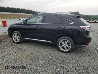 2012 Lexus RX 450h with VIN JTJBC1BA9C2432765, listed as a Copart auction lot 57657145 with 290,286 mi miles and Clean title. Bid and sale history available at DreamBid. Image 2.