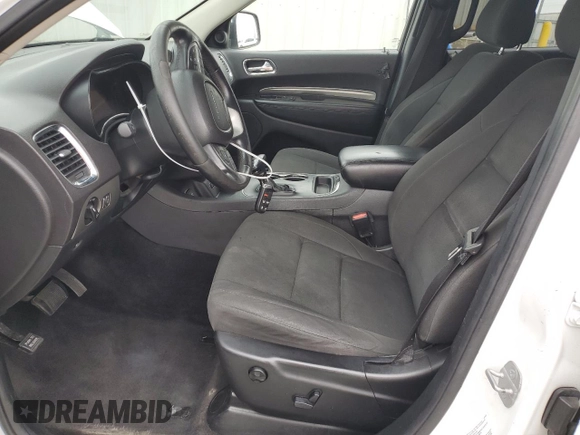 2014 Dodge Durango Special Service with VIN 1C4RDHFG9EC494170, listed as a Copart auction lot 80453334 with 55,189 mi miles and Salvage title. Bid and sale history available at DreamBid. Image 7.