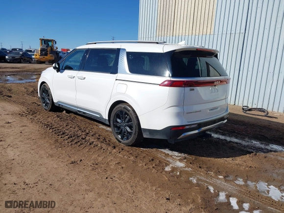 2022 Kia Carnival SX with VIN KNDNE5H3XN6089003, listed as a IAAI auction lot 41372094 with 89,291 mi miles. Bid and sale history available at carsss.com. Image 3.