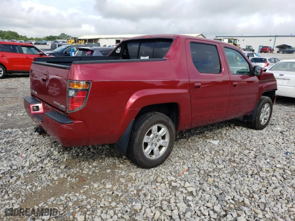 2006 Honda Ridgeline RTS with VIN 2HJYK16416H517899, listed as a Copart auction lot 65835534 with 316,793 mi miles and Salvage Title. Bid and sale history available at carsss.com. Image 3.