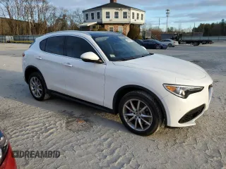 2018 Alfa Romeo Stelvio Ti z VIN ZASFAKBN3J7B72146, wystawiony jako Copart lot #86380384 z przebiegiem Nie podano mil oraz Szkoda całkowita • Salvage title. Historia ofert i sprzedaży dostępna na DreamBid. Obrazek 4.