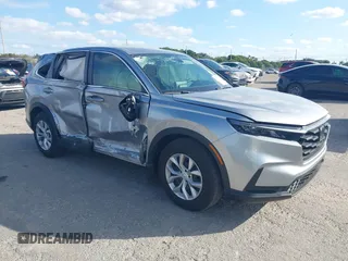 2024 Honda CR-V LX with VIN 2HKRS3H21RH308688, listed as a IAAI auction lot 41350785 with 19,835 mi miles and . Bid and sale history available at DreamBid. Image 1.
