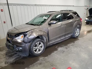 2012 Chevrolet Equinox LT w/2LT with VIN 2GNFLNEK4C6121755, listed as a Copart auction lot 49763775 with 146,523 mi miles and Salvage Title. Bid and sale history available at carsss.com. Image 1.