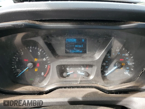 2019 Ford Transit with VIN 1FTYR2CM8KKB81889, listed as a Copart auction lot 51747125 with 110,488 mi miles and Salvage title. Bid and sale history available at DreamBid. Image 9.