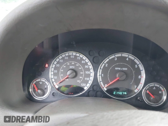 2005 Jeep Liberty Limited with VIN 1J4GL58KX5W632558, listed as a IAAI auction lot 42143440 with 214,079 mi miles and . Bid and sale history available at carsss.com. Image 7.