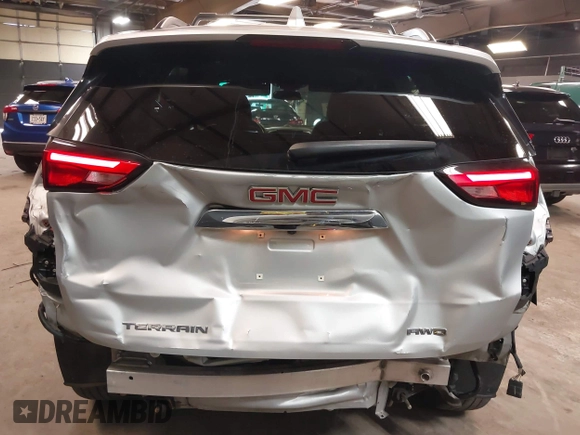 2021 GMC Terrain SLE z VIN 3GKALTEVXML374758, wystawiony jako IAAI lot #42243679 z przebiegiem 63 101 mil mil oraz . Historia ofert i sprzedaży dostępna na DreamBid. Obrazek 6.