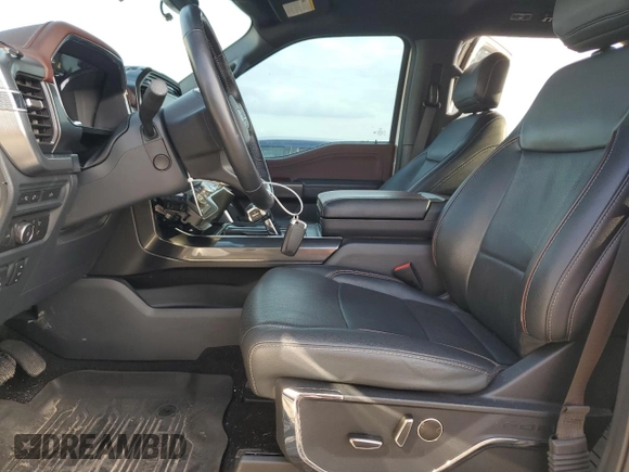 2022 Ford F-150 XL with VIN 1FTFW1E85NFA47493, listed as a Copart auction lot 44168765 with 50,530 mi miles and Clean Title. Bid and sale history available at DreamBid. Image 7.