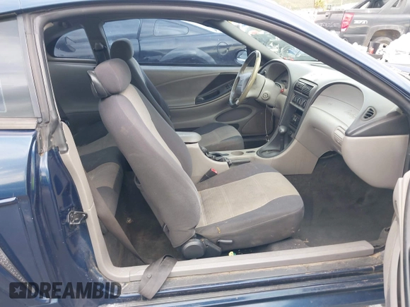 2003 Ford Mustang Standard with VIN 1FAFP40463F447312, listed as a IAAI auction lot 39814508 with 227,025 mi miles. Bid and sale history available at carsss.com. Image 5.