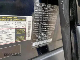 2014 Land Rover Range Rover Supercharged with VIN SALGS2TF6EA155229, listed as a Copart auction lot 57189225 with 95,369 mi miles and Salvage Title. Bid and sale history available at DreamBid. Image 10.