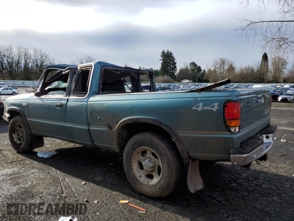 1994 Mazda B-Series Truck LE z VIN 4F4DR17X5RTN10704, wystawiony jako Copart lot #87230804 z przebiegiem 227 476 mil mil oraz Szkoda całkowita • Salvage title. Historia ofert i sprzedaży dostępna na DreamBid. Obrazek 2.