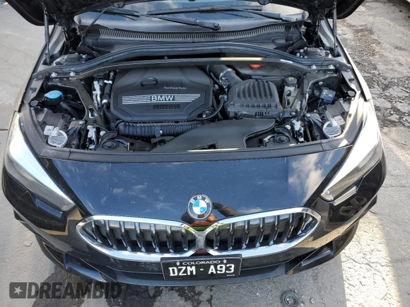 2020 BMW 2 Series 228i xDrive with VIN WBA73AK01L7F89628, listed as a Copart auction lot 38439214 with 20,273 mi miles. Bid and sale history available at carsss.com. Image 12.
