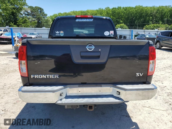 2013 Nissan Frontier SV with VIN 1N6AD0ER6DN762738, listed as a Copart auction lot 61369435 with 155,948 mi miles and Salvage title. Bid and sale history available at DreamBid. Image 6.