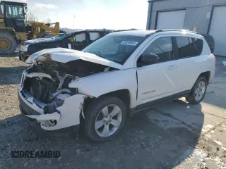 2012 Jeep Compass Latitude with VIN 1C4NJCEA4CD683789, listed as a Copart auction lot 82559954 with 115,602 mi miles and Salvage Title. Bid and sale history available at carsss.com. Image 1.