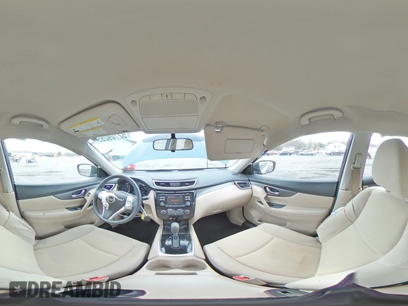 2016 Nissan Rogue S with VIN KNMAT2MV1GP602792, listed as a Copart auction lot 52709285 with 47,308 mi miles and Salvage Title. Bid and sale history available at carsss.com. Image 13.