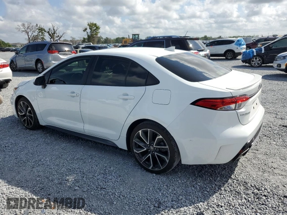 2022 Toyota Corolla SE with VIN JTDS4MCE7N3502392, listed as a Copart auction lot 51361415 with 52,402 mi miles and Salvage Title. Bid and sale history available at carsss.com. Image 2.