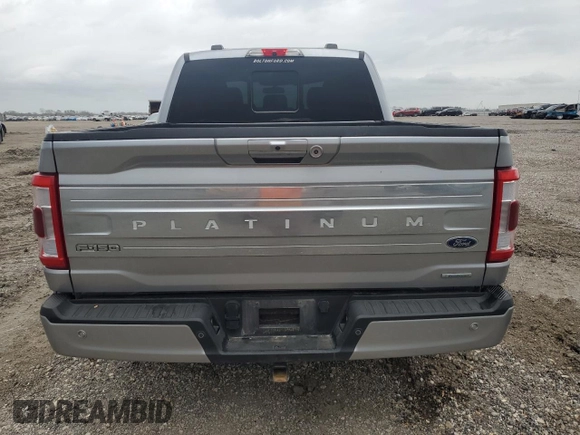 2022 Ford F-150 XL with VIN 1FTFW1E87NFC33889, listed as a Copart auction lot 47225195 with 89,216 mi miles and Salvage Title. Bid and sale history available at carsss.com. Image 6.