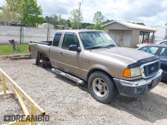 2004 Ford Ranger XL Fleet with VIN 1FTZR15E94PA35382, listed as a IAAI auction lot 42005617 with 126,402 mi miles. Bid and sale history available at carsss.com. Image 1.