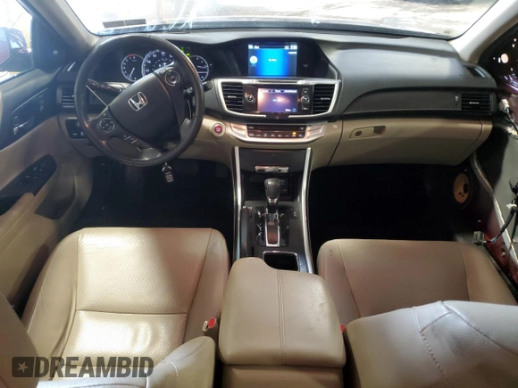 2013 Honda Accord Sdn EX-L with VIN 1HGCR2F81DA254281, listed as a Copart auction lot 52910555 with 131,654 mi miles and Salvage Title. Bid and sale history available at carsss.com. Image 8.