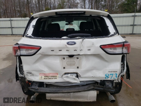 2022 Ford Escape SE with VIN 1FMCU9G65NUA60755, listed as a Copart auction lot 47588685 with 167,255 mi miles and Clean Title. Bid and sale history available at DreamBid. Image 6.