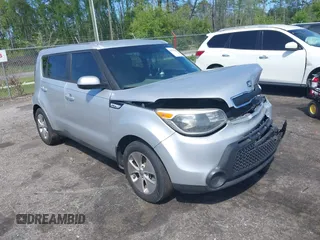 2015 Kia Soul z VIN KNDJN2A21F7752906, wystawiony jako IAAI lot #41925291 z przebiegiem 144 362 mil mil oraz . Historia ofert i sprzedaży dostępna na DreamBid. Obrazek 1.