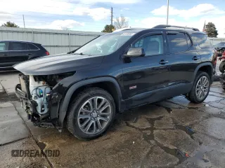 2017 GMC Acadia SLT with VIN 1GKKNVLS7HZ187544, listed as a Copart auction lot 46159265 with 103,835 mi miles and Salvage Title. Bid and sale history available at carsss.com. Image 1.