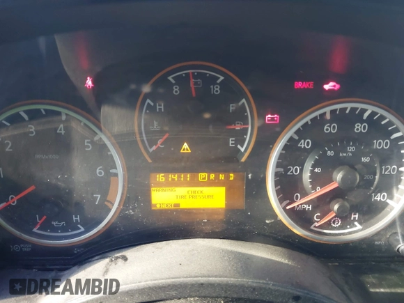 2011 Nissan Titan SV with VIN 1N6BA0ED1BN323008, listed as a IAAI auction lot 41307664 with 161,411 mi miles and . Bid and sale history available at DreamBid. Image 7.