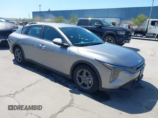 2025 Kia K4 LXS with VIN 3KPFT4DE0SE031208, listed as a IAAI auction lot 41989513 with 1,619 mi miles. Bid and sale history available at carsss.com. Image 1.