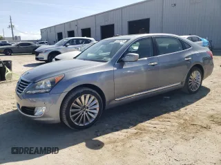 2016 Hyundai Equus Ultimate with VIN KMHGH4JH5GU101326, listed as a Copart auction lot 45088305 with 112,577 mi miles and Salvage Title. Bid and sale history available at DreamBid. Image 1.
