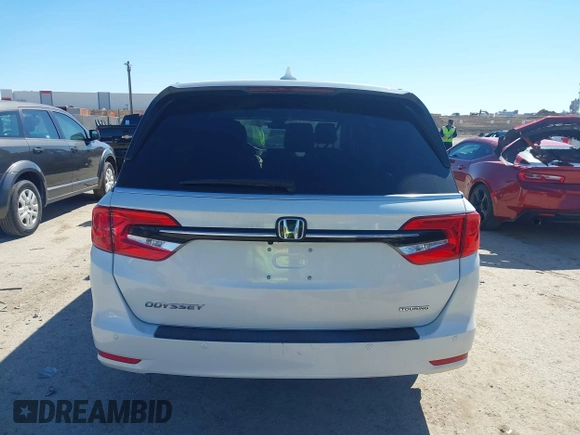 2023 Honda Odyssey Touring with VIN 5FNRL6H88PB003865, listed as a IAAI auction lot 41715384 with 40,765 mi miles and . Bid and sale history available at DreamBid. Image 16.
