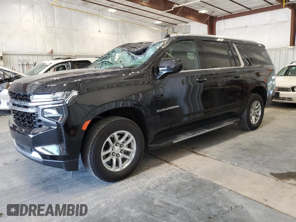2023 Chevrolet Suburban LS with VIN 1GNSKBEDXPR507852, listed as a Copart auction lot 68348864 with 20,808 mi miles and Salvage title. Bid and sale history available at DreamBid. Image 1.