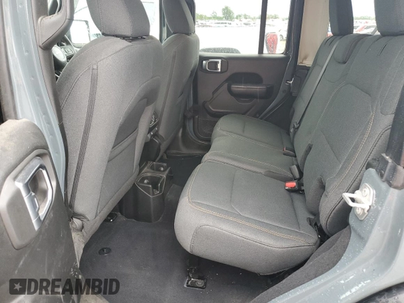 2024 Jeep Wrangler Sport с VIN 1C4PJXKN9RW214962, выставлен на аукционе Copart как лот 55745245 с пробегом 25 491 миль миль и Списание • Salvage title. История ставок и продаж доступна на DreamBid. Изображение 10.