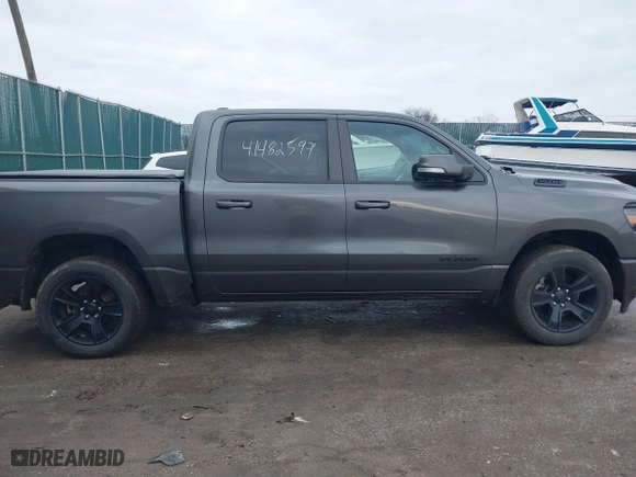 2020 Ram 1500 Big Horn with VIN 1C6RRFFG7LN110966, listed as a IAAI auction lot 41482599 with 86,841 mi miles. Bid and sale history available at carsss.com. Image 13.