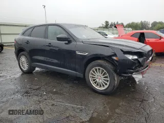 2017 Jaguar F-Pace 35t with VIN SADCS2BV0HA899402, listed as a Copart auction lot 72401724 with 215,624 mi miles and Salvage Title. Bid and sale history available at DreamBid. Image 4.