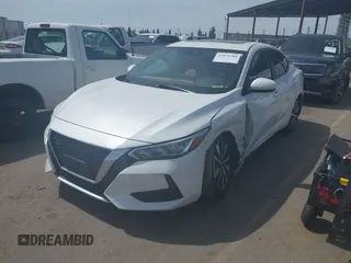 2022 Nissan Sentra SV with VIN 3N1AB8CVXNY295869, listed as a IAAI auction lot 41976310 with 16,126 mi miles and . Bid and sale history available at DreamBid. Image 2.