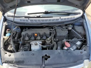 2008 Honda Civic LX with VIN 1HGFA16548L081807, listed as a Copart auction lot 54713615 with 127,625 mi miles and Salvage Title. Bid and sale history available at DreamBid. Image 11.