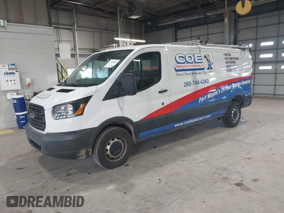 2017 Ford Transit with VIN 1FTYR2ZM0HKA07881, listed as a IAAI auction lot 41540841 with 124,381 mi miles and . Bid and sale history available at DreamBid. Image 2.