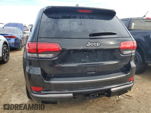 2020 Jeep Grand Cherokee Limited X with VIN 1C4RJEBG8LC393132, listed as a Copart auction lot 74065144 with 0 mi miles and Non Repairable. Bid and sale history available at carsss.com. Image 6.