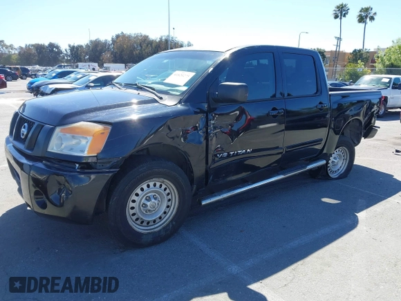 2010 Nissan Titan SE with VIN 1N6BA0EK8AN326047, listed as a IAAI auction lot 41820275 with 132,774 mi miles. Bid and sale history available at carsss.com. Image 2.