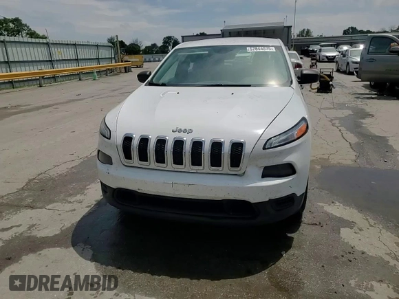 2015 Jeep Cherokee Sport с VIN 1C4PJLAB8FW676733, выставлен на аукционе Copart как лот 57844075 с пробегом 295 574 миль миль и Списание • Salvage title. История ставок и продаж доступна на DreamBid. Изображение 14.