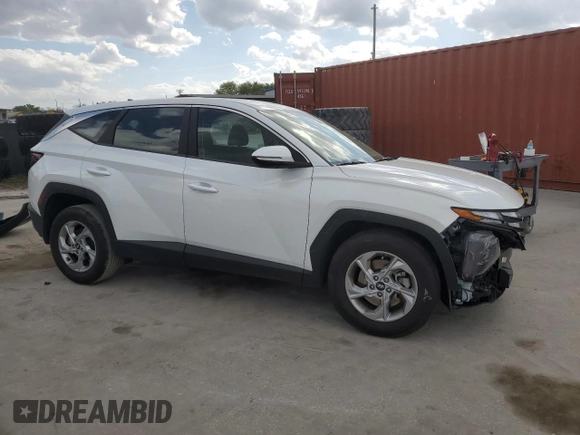 2022 Hyundai Tucson SE with VIN 5NMJA3AE6NH067111, listed as a Copart auction lot 47481575 with 43,672 mi miles and Non Repairable. Bid and sale history available at carsss.com. Image 4.