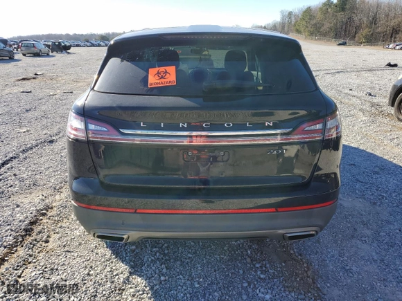 2020 Lincoln Nautilus Reserve with VIN 2LMPJ6K9XLBL10475, listed as a Copart auction lot 87953415 with 59,888 mi miles and Salvage Title. Bid and sale history available at carsss.com. Image 6.