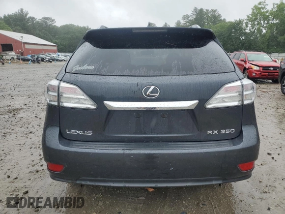 2010 Lexus RX 350 with VIN 2T2BK1BA5AC056145, listed as a Copart auction lot 64415765 with 318,307 mi miles and Clean title. Bid and sale history available at DreamBid. Image 6.