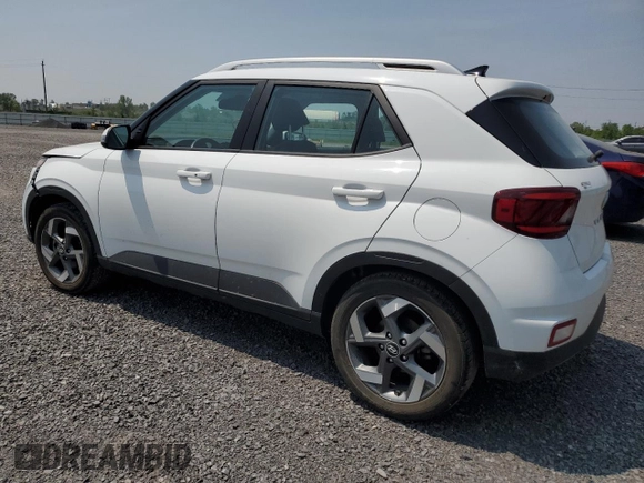 2022 Hyundai Venue SEL with VIN KMHRC8A37NU144551, listed as a Copart auction lot 59425515 with 66,640 mi miles and Salvage title. Bid and sale history available at DreamBid. Image 2.